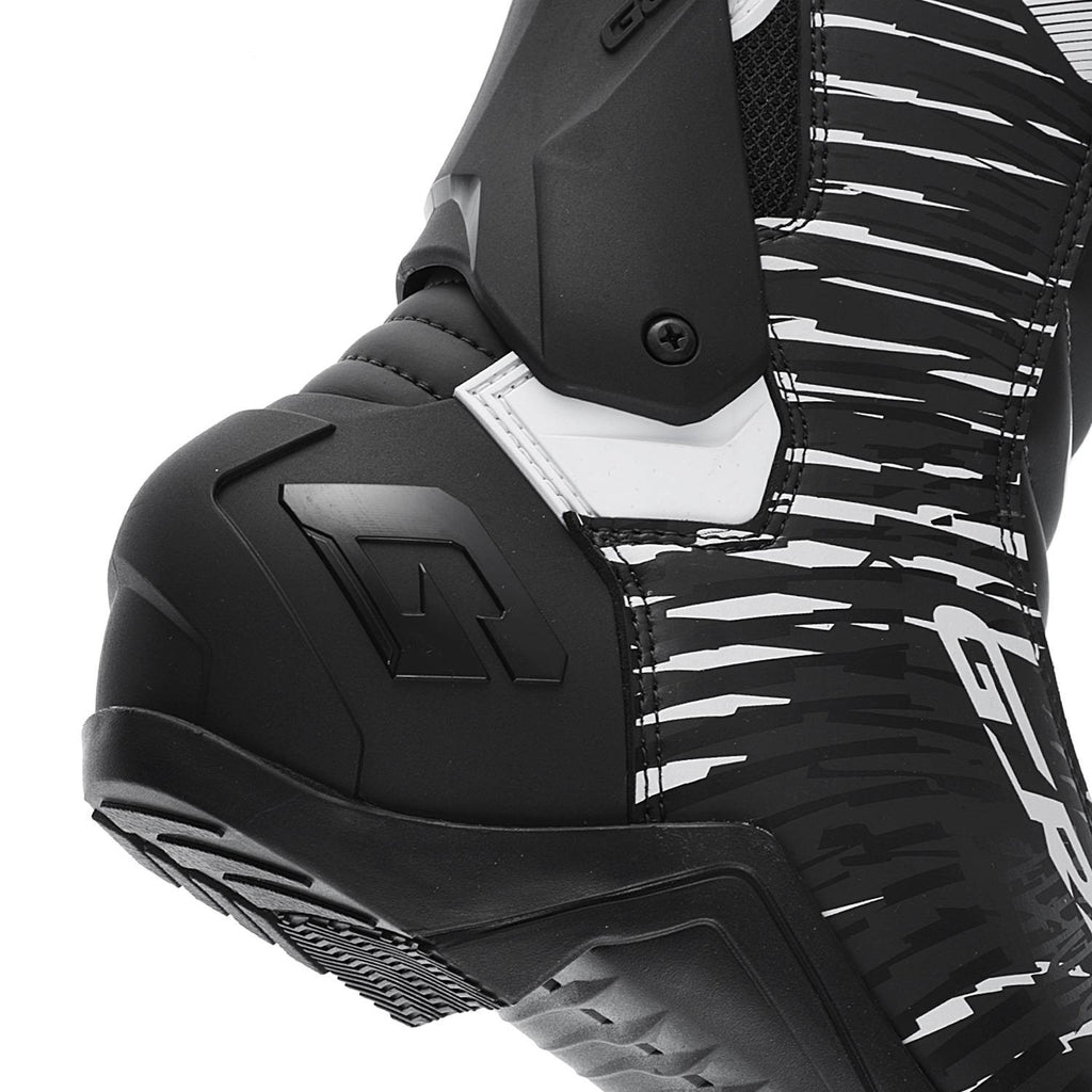 Buty motocyklowe, sportowe GAERNE GR-X czarno/białe