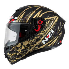 STREAM FLAG BLACK GOLD MATT