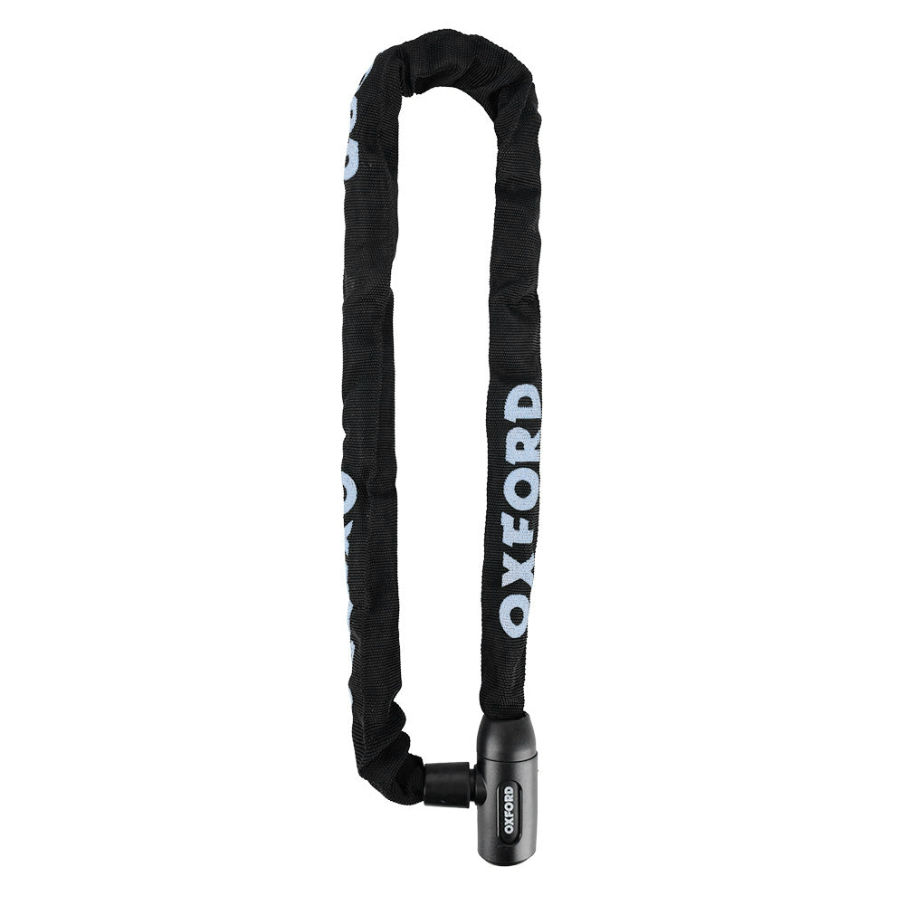 OXFORD ŁAŃCUCH ZABEZPIECZENIE ANTYKRADZIEŻOWE GP CHAIN 6MM x 0.9M (OCZKO 6MM) - (ZAMKNIĘCIE NA KLUCZ) – zdjęcie 2