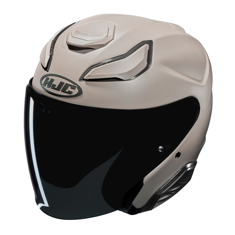 KASK MOTOCYKLOWY HJC F31 SOLID SEMI FLAT SAND BEIGE