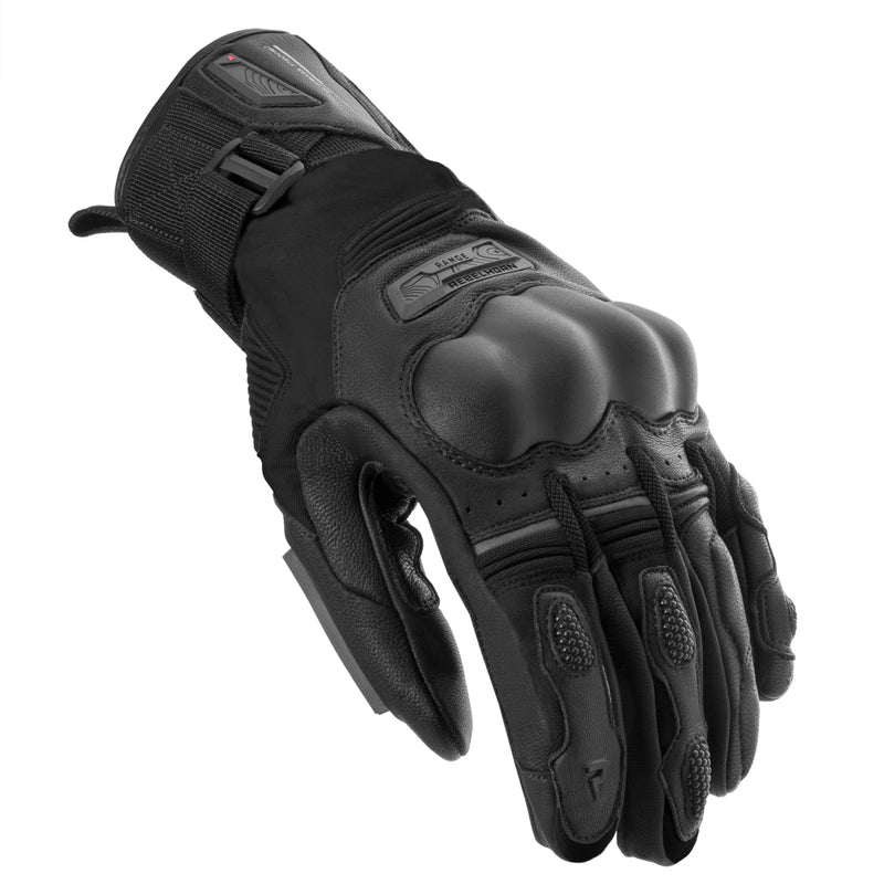 RĘKAWICE MOTOCYKLOWE REBELHORN RANGE BLACK