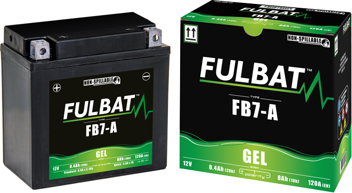Akumulator FULBAT FUL GEL - FB7-A / YB7-A (Żelowy, bezobsługowy)