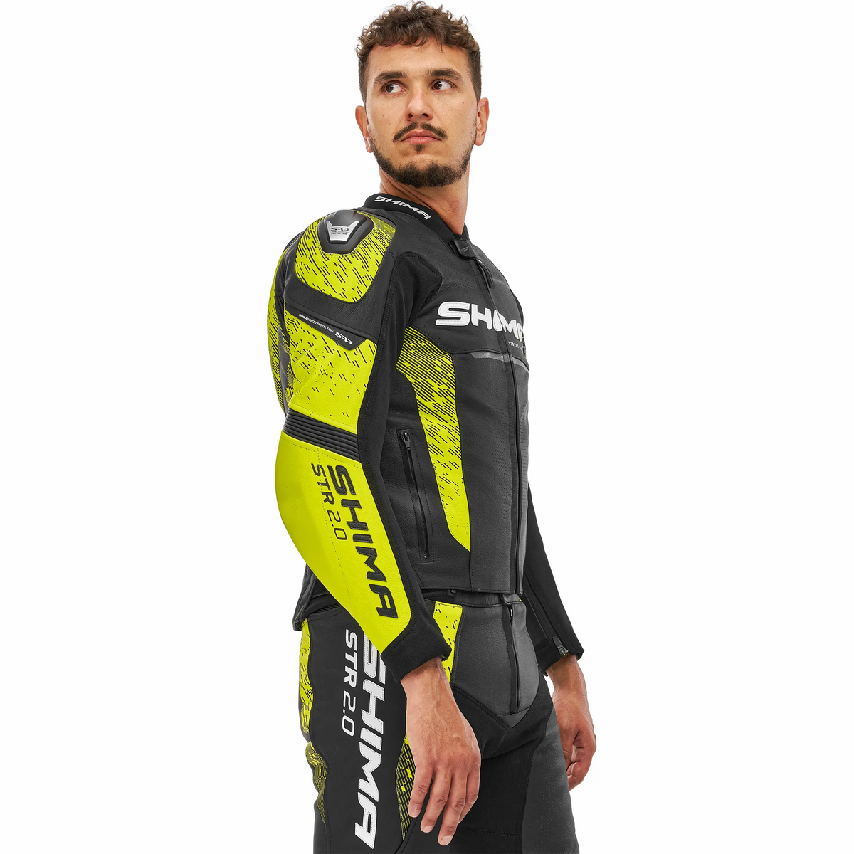SHIMA STR 2.0 JKT BLK FLUO – zdjęcie 6