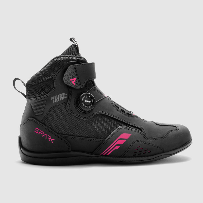 BUTY MOTOCYKLOWE REBELHORN SPARK 3 BLACK PINK – zdjęcie 3