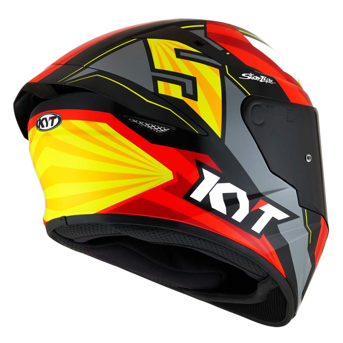 Kask Motocyklowy KYT TT-COURSE FLUX – zdjęcie 7