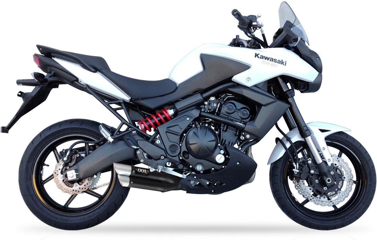 Tłumik IXIL KAWASAKI VERSYS 650 06-14 (LE650A C D E) typ L3XB (waga: 3000g, długość: 370 mm., materiał: Inox AISI304, kolor: Ano