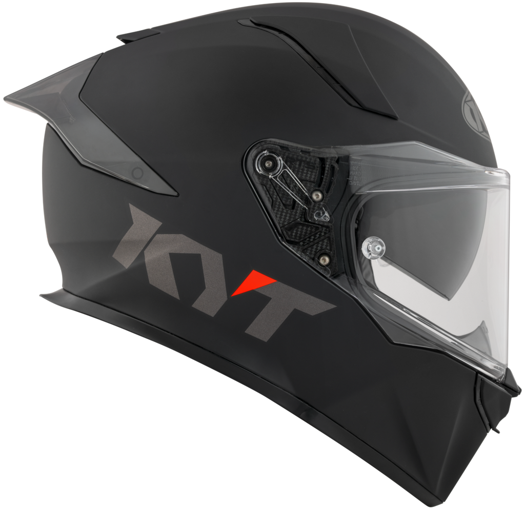 Kask Motocyklowy KYT R2R połysk matowy czarny ECE/ONU 22-06