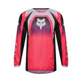 BLUZA MOTOCYKLOWA JUNIOR FOX GIRLS 180 FRAME NEON PINK