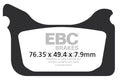 EBC Brakes Klocki hamulcowe EBC MXS405 off-road wyczynowe (kpl. na 1 tarcze)