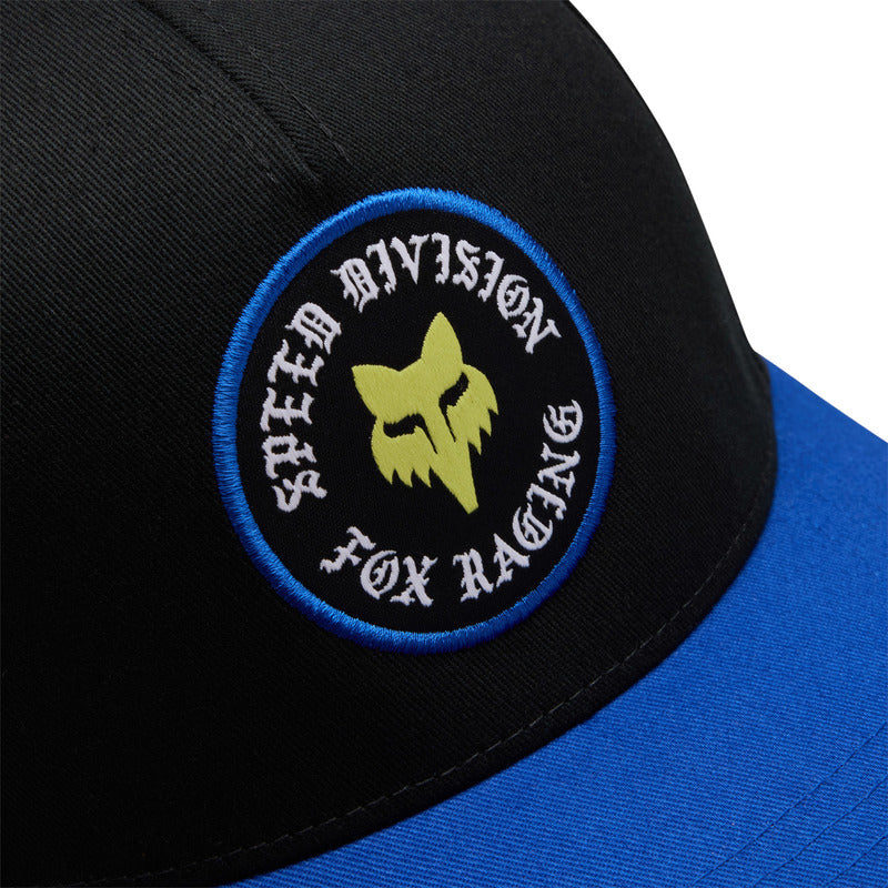 CZAPKA Z DASZKIEM JUNIOR FOX BADGE SNAPBACK BLACK OS