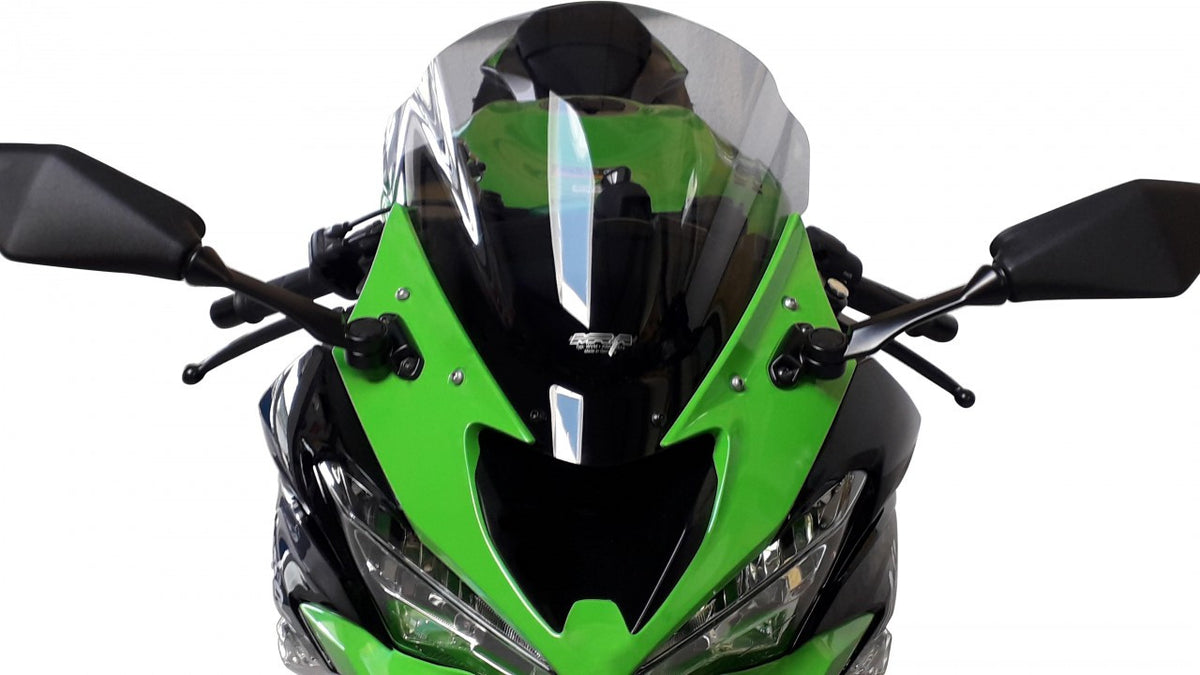 Szyba motocyklowa MRA KAWASAKI NINJA ZX 6 R 2019-2023, forma R, bezbarwna