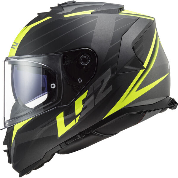 KASK LS2 FF800 STORM II NERVE M.BL. H-V YEL-06