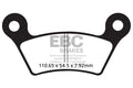 EBC Brakes Klocki hamulcowe EBC FA473V V-PAD (kpl. na 1 tarcze)