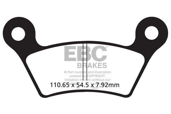 EBC Brakes Klocki hamulcowe EBC FA473V V-PAD (kpl. na 1 tarcze)