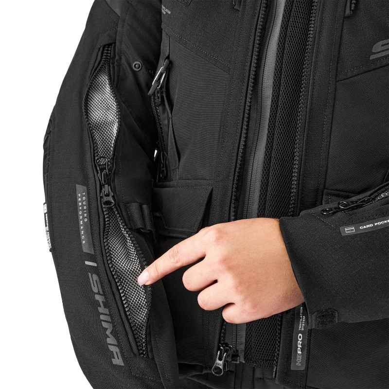 SHIMA TRACKER LADY JKT BLK