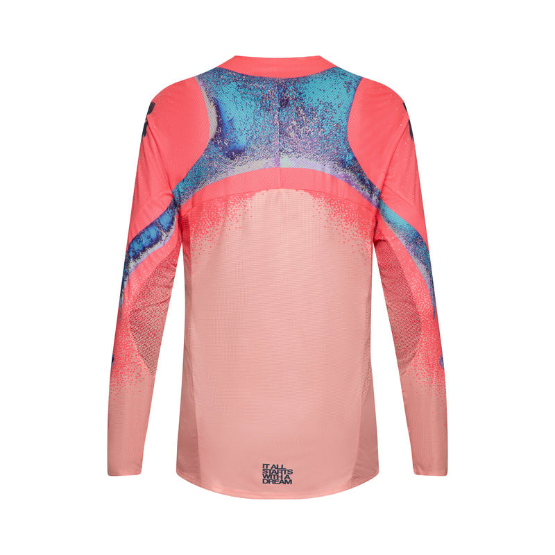 BLUZA MOTOCYKLOWA FOX FLEXAIR VISION LE PEACH