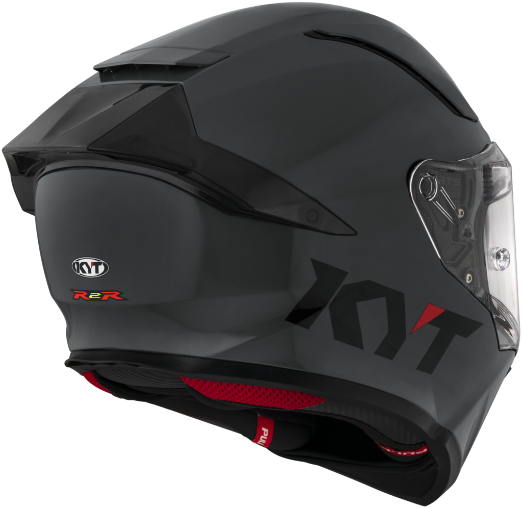 Kask Motocyklowy KYT R2R połysk szary ECE/ONU 22-06