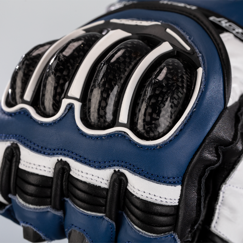 RĘKAWICE MOTOCYKLOWE RST TRACTECH EVO 4 BLUE WHITE BLACK S