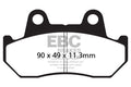 EBC Brakes Klocki hamulcowe EBC FA069/3HH wzmacniane (kpl. na 1 tarcze)