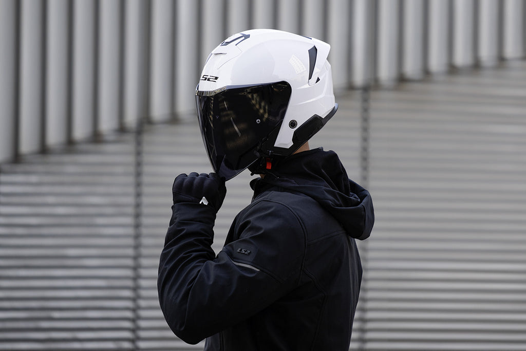 KASK LS2 OF618 VERSO II AIR BLACK RED