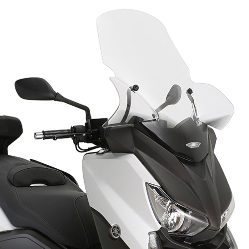 KAPPA SZYBA YAMAHA X-MAX 125-250 '14-'17, X-MAX 400 '14-'16, MBK EVOLYS 125/250 '14-'17 73 X 59 CM PRZEZROCZYSTA - POTRZEBNE MOCOWANIE D2111KIT