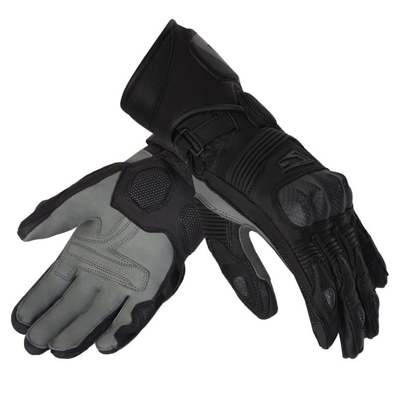 RĘKAWICE MOTOCYKLOWE REBELHORN FIGHTER BLACK