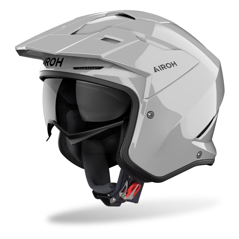 KASK MOTOCYKLOWY AIROH KOMBAKT COLOR DARK GREY GLOSS