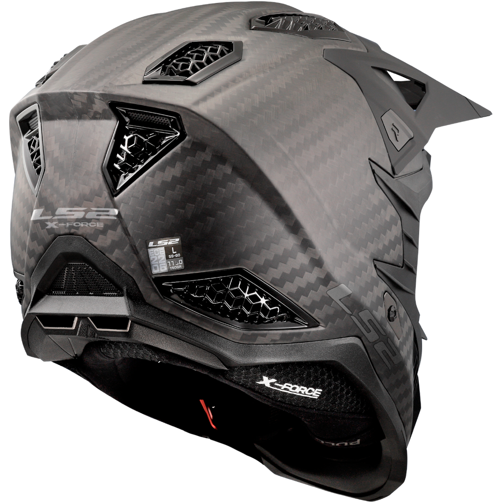 KASK LS2 MX703 C X-FORCE FIM MATT CARBON-06