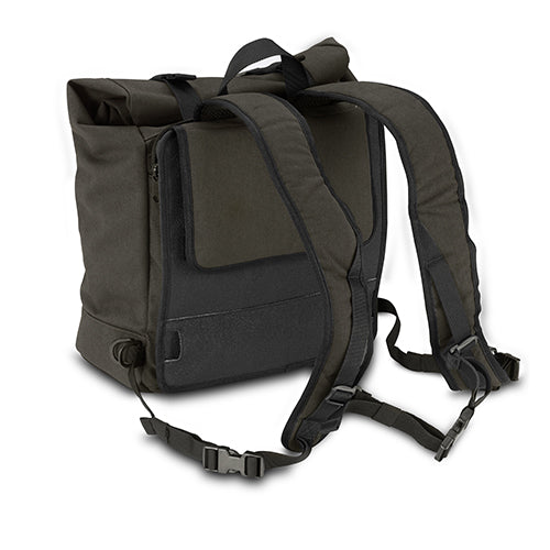 KAPPA TORBA BOCZNA / SAKWA ( PLECAK ) 17L (WYS. 40 X SZER. 28 X GŁ. 15CM) KOLOR OLIWKOWY CIEMNY (CAFE RACER RAMBLER) – zdjęcie 5