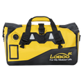 LOBOO Torba motocyklowa PVC żółta 66L (z kieszenią separacyjną na mokre rzeczy)