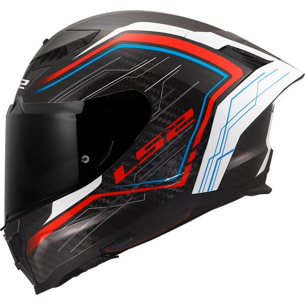 KASK LS2 FF807 DRAGON SUBIC WHITE BLUE RED