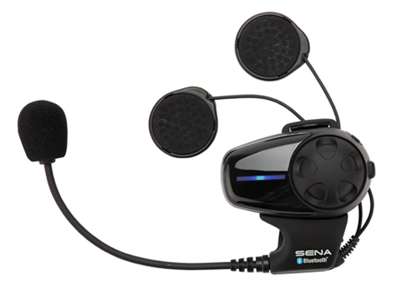 SENA INTERKOM MOTOCYKLOWY SMH10 BLUETOOTH 3.0 DO 900M Z MIKROFONEM NA PAŁĄKU ( 1 ZESTAW ) (EL) - OFERTA SPECJALNA – zdjęcie 2