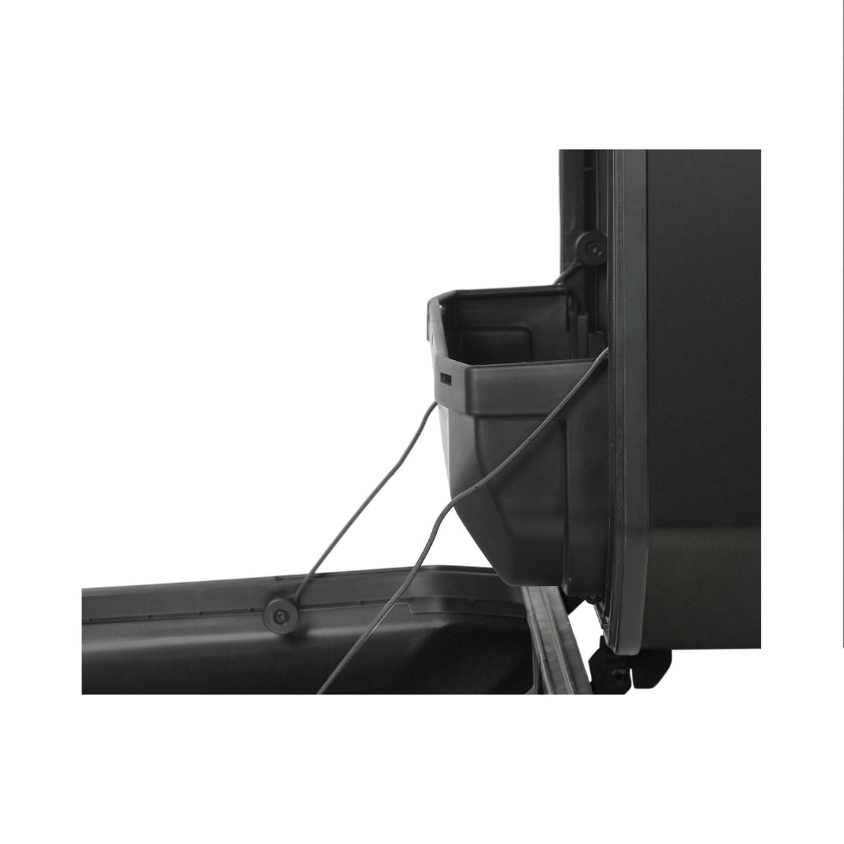 KUFER SHAD TERRA BLACK BOCZNY TR36 ALUMINIOWY LEWY