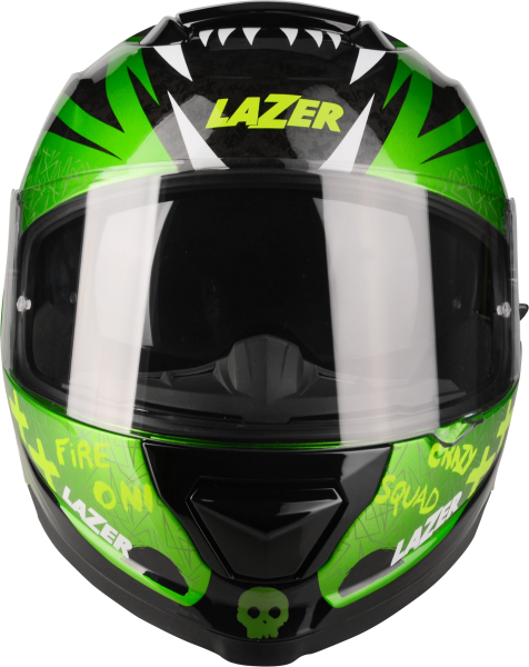 Kask Motocyklowy LAZER RAFALE SR Oni Zielony (kol. Czarny - Zielony) – zdjęcie 3