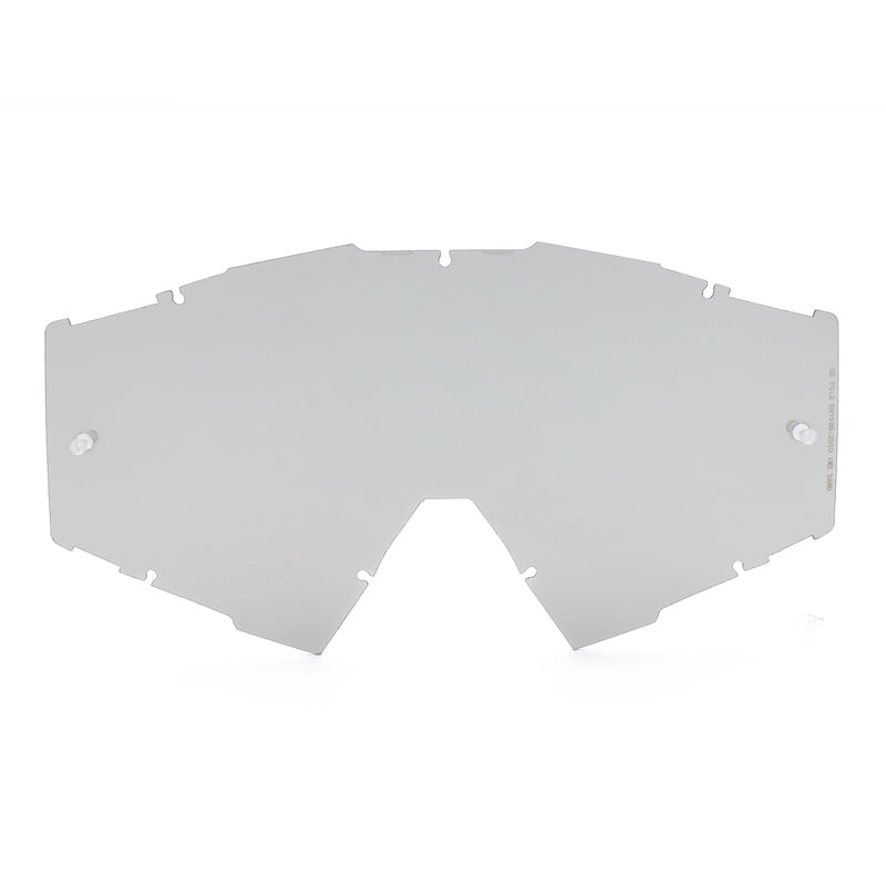 GOGLE IMX SAND GREY MATT/FLUO YELLOW - SZYBA SILVER IRIDIUM + CLEAR (2 SZYBY W ZESTAWIE)