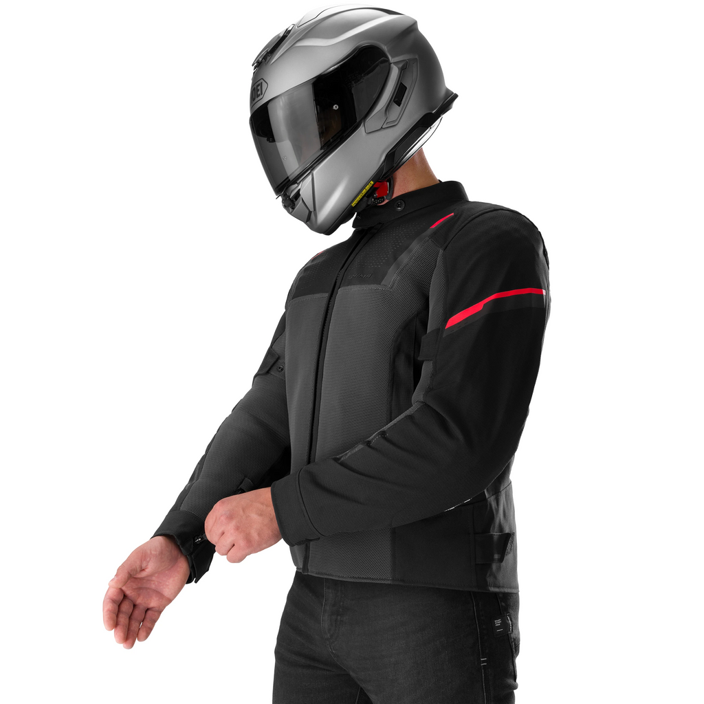 SHIMA RUSH 3.0 MEN AIR JKT G2 GRY/RD