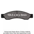EBC Brakes Klocki hamulcowe EBC FA768R (kpl. na 1 tarcze)