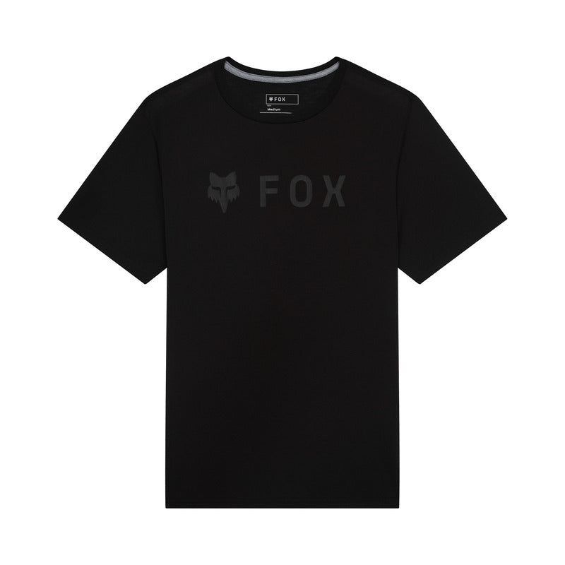 T-SHIRT FOX ABSOLUTE ORIGINAL DRI-RELEASE BLACK BLACK