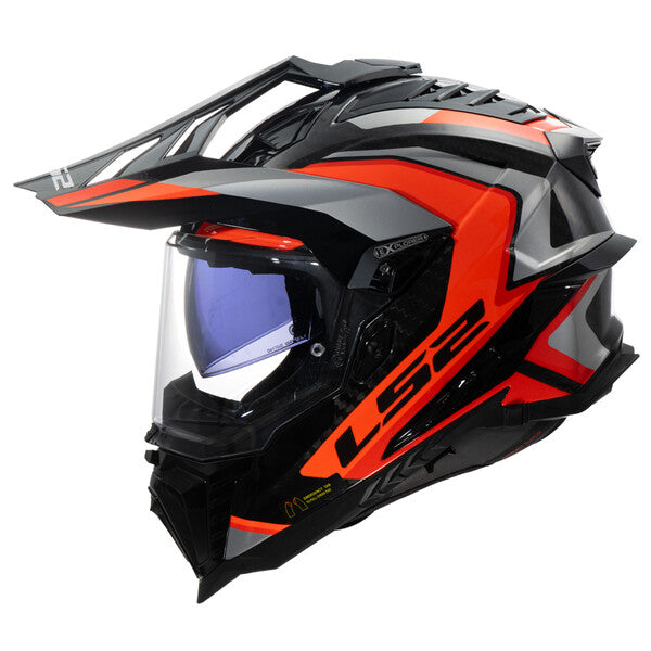 KASK LS2 MX701 EXPLORER C FRONTIER II ORANGE-06