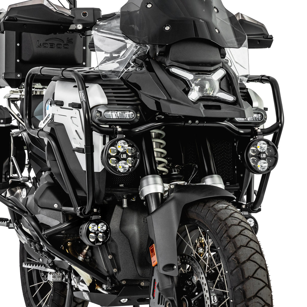 LOBOO Gmole górne do BMW R1300GS ADVENTURE (2024-) czarne
