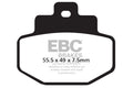 EBC Brakes Klocki hamulcowe EBC SFAC321 skuterowe karbonowe (kpl. na 1 tarcze)