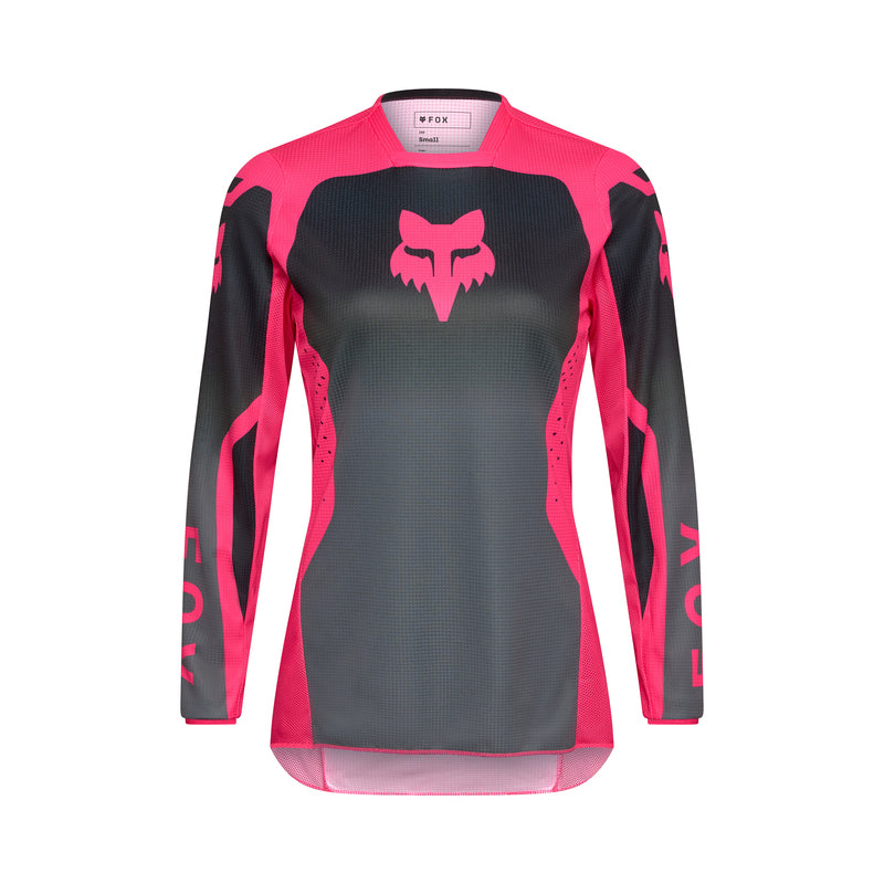 BLUZA MOTOCYKLOWA DAMSKA FOX 180 SHIELD BLACK PINK