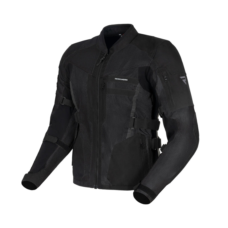 KURTKA MOTOCYKLOWA TEKSTYLNA REBELHORN SCANDAL 2 BLACK