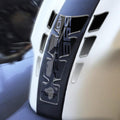 ONEDESIGN Tankpad SLIM 696 MONSTER czarny/transparentny base