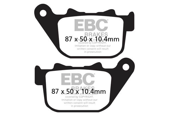EBC Brakes Klocki hamulcowe EBC FA387V V-PAD (kpl. na 1 tarcze)