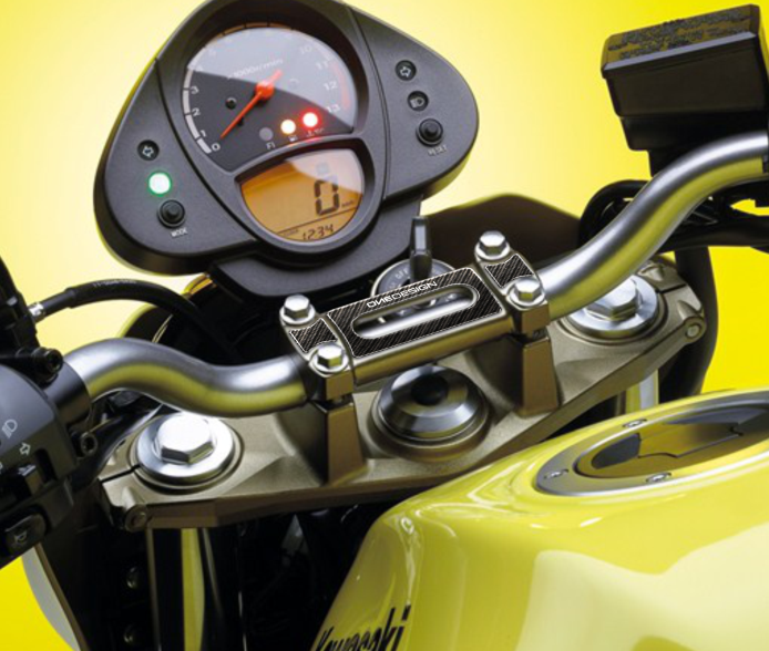 ONEDESIGN Naklejka na półkę kierownicy KAWASAKI ER6N 2007-2008