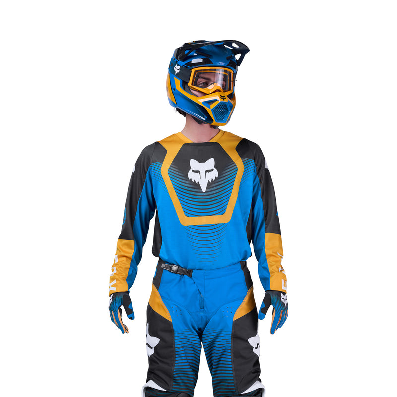 BLUZA MOTOCYKLOWA FOX 180 COLLECT BLUE