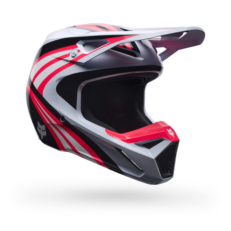 KASK MOTOCYKLOWY JUNIOR FOX V1 DRAFT WHITE