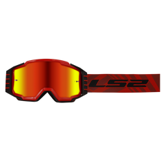 RED IRIDIUM VISOR