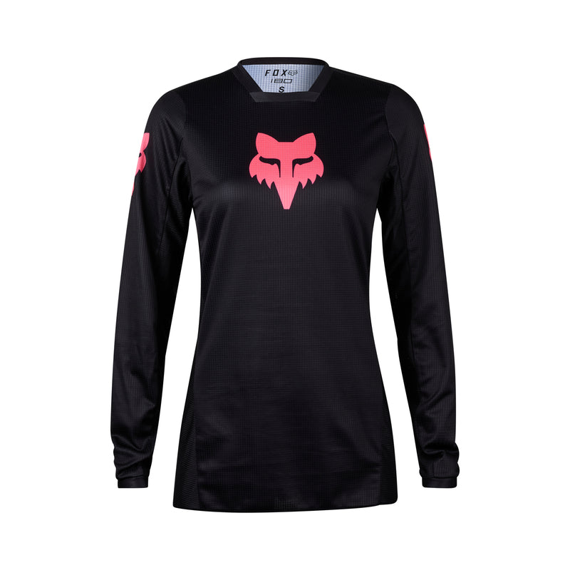BLUZA MOTOCYKLOWA DAMSKA FOX BLACKOUT BLACK BLACK